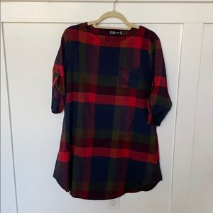 Cupshe Plaid dress